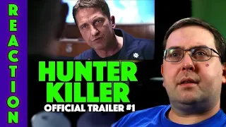 REACTION! Hunter Killer Trailer #1 - Gary Oldman Movie 2018