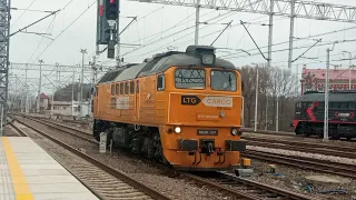 Lublin Główny składanka pociągów-M62M, EP07-1009 na IC Kochanowski i inne