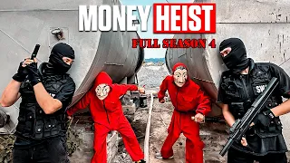 MONEY HEIST vs POLICE in REAL LIFE ll PARKOUR POV MOVIE FULL SEASON 4 (Epic Parkour Pov Chase)