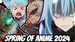 What Will Brandon Watch Spring of Anime 2024