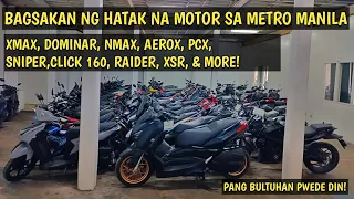 Hidden Warehouse ng mga Secondhand na Motor! Xmax, Aerox, Nmax, Dominar 400, Click 160, Pcx, Xsr Mio