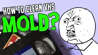 Moldy VHS tapes cleaning tutorial (in 5 easy steps)