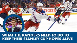 Keys to a Rangers game 6 win over the Panthers with their backs to the wall