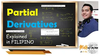 Partial Derivatives || Differential Calculus in Filipino