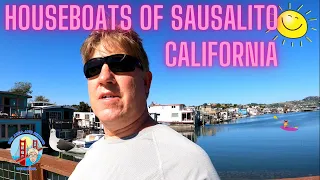 Houseboats of Sausalito, California