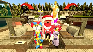 💥 RAGDOLL TORTURE THE AMAZING DIGITAL CIRCUS RAGATHA JAX POMNI CAINE 3D SANIC CLONES MEMEMS in Gmod!