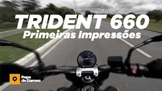 Vlogão 23# Triumph Trident 660 // Será que gostamos?