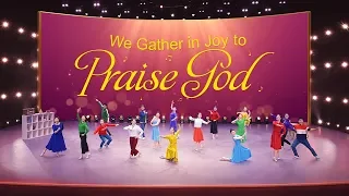 Hindi Christian Song "We Gather in Joy to Praise God" | Glory to God Forever | Indian Dance