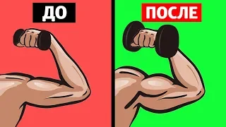 ЛУЧШИЙ СПОСОБ БЫСТРО НАКАЧАТЬ БИЦЕПСЫ