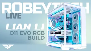 Giveaways + $3600 White Gaming PC Build in the Lian Li o11 EVO RGB (i7 14700K / STRIX 4080)