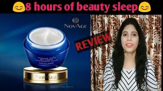 REVIEW-Oriflame NovAge Intense Skin Recharge Overnight Mask