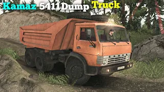 Kamaz 5411 Dump truck Transport Soil in -  Spintires