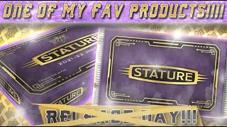 ONE OF MY FAV PRODUCTS!!! - 21-22 Upper Deck Stature Hobby Box  - Hockey Card Break