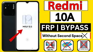 Redmi 10A Frp Bypass Without Pc | Redmi 10A Google Account Remove Bypass / Unlock | Android 11