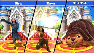 Welcome Screens RAYA AND THE LAST DRAGON CHARACTERS | Disney Magic Kingdoms