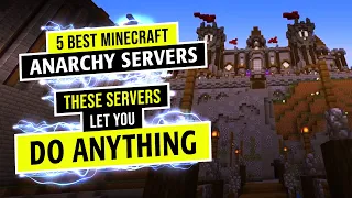⚔️ 5 Best Minecraft Anarchy Servers: None Better Out There! ⚔️