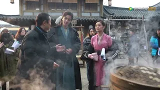 Douluo Continent 《斗罗大陆》 drama BTS [2021.02.27] Xiao Zhan 肖战, the cast and crew hardwork