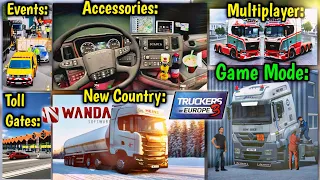 🚚Started 10 Game mode Features New Country - Truckers of Europe 3 by Wanda Software🏕 |Truck Gameplay