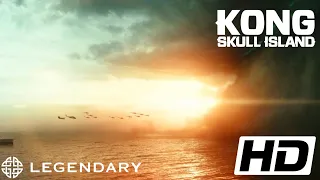 Kong skull island (2017) FULL HD 1080p - The storm scene Legendary movie clips