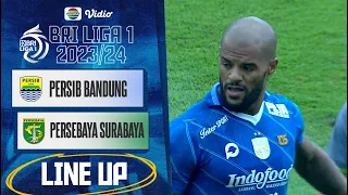 Persib Bandung Vs Persebaya Surabaya | Line Up & Kick Off BRI Liga 1 2023/24