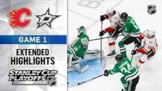 НХЛ Плей-офф 2020/ Калгари VS Даллас/Обзор матча/ 12.08.20/Calgary Flames vs Dallas Stars