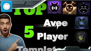 Top 5 Avee Player Template [Download Link] #aveeplayer