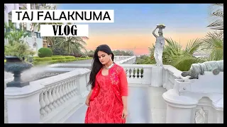 I HAD LUNCH AT TAJ FALAKNUMA PALACE HYDERABAD || LUXURY  LUNCH + PALACE TOUR