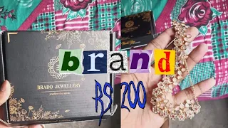 NEW UNBOXING OF BRADO JEWELLERY AND MILTON.