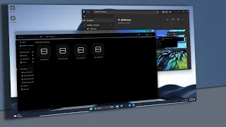 Experience the Next Generation Theme on Windows 11 - With True Blur Effect!
