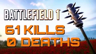 Battlefield 1: 61 Kills 0 Deaths - They Shall Not Pass DLC (PS4 PRO Multiplayer Gameplay)