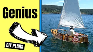 This guy is a GENIUS! Check out his DIY Boat Plans | ⛵ Sailing Britaly ⛵