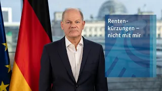 Kanzler kompakt: Rentenkürzungen - nicht mit mir