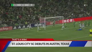 St. Louis CITY SC tops Austin FC, 3-2, in MLS debut