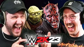 Yoda VS. Darth Maul - was wirklich geschah... | WWE 2k23 mit @HandOfBlood