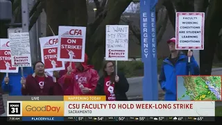 CSU faculty begin week-long strike