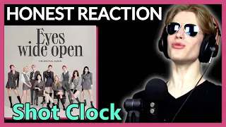 HONEST REACTION to TWICE - 'Shot Clock' | EYES WIDE OPEN Listening Party PT.8