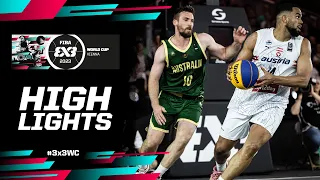 Austria 🇦🇹 vs Australia 🇦🇺 | Men | Game Highlights | FIBA 3x3 World Cup 2023
