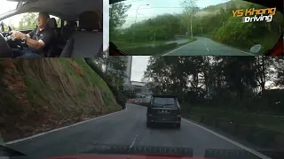 Myvi H Spec 2022 Genting Hill Climb - How is the CVT ? / Road Is WET All the Way / YS Khong Driving