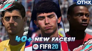 FIFA 20 | ALL 40+ NEW Player Faces!! w/ Joao Felix, Ajax, Real Madrid + NEW Celebration!! @Onnethox