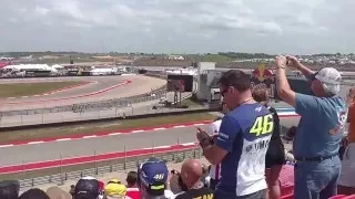 2016 MotoGP COTA in Austin, TX - Panorama View from Handicapped Grandstands Turn 15 Section 20+
