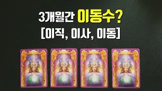 [타로/이동수] 3개월간 이동수?  이직, 이사, 이동