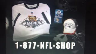 NFL New England Patriots Super Bowl XXXVIII Champions commercial
