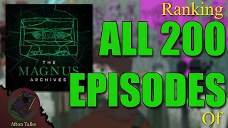 Rating EVERY EPISODE of the Magnus Archives | Chats