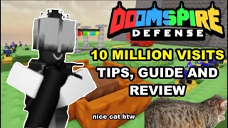 10 MILLION VISITS GUIDE AND REVIEW - DOOMSPIRE DEFENSE