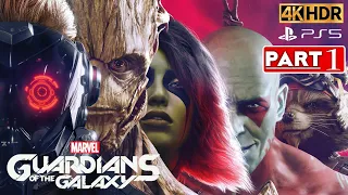 GUARDIANS OF THE GALAXY PS5 Walkthrough Gameplay 4K 60FPS HDR Part 1