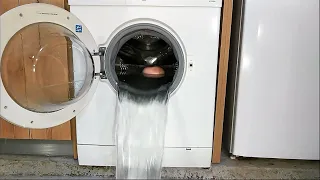 Experiment - Water and Door Opening  Compilation - in a Washing Machines