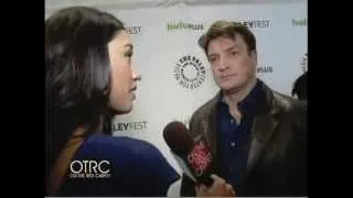 Stars of Castle on On the Red Carpet