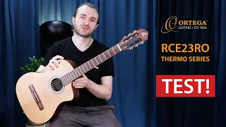 Gitara elektro-klasyczna Ortega RCE23RO Thermo Series [TEST/REVIEW]