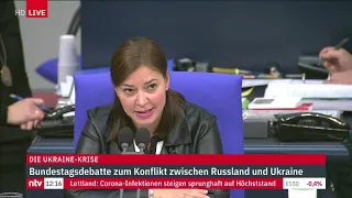 LIVE: Debatte im Bundestag zur Ukraine-Krise