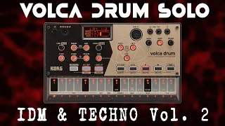 Korg Volca Drum SOLO JAM - IDM & Techno Vol. 2